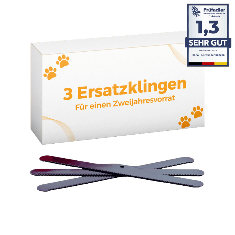 Fellwunder Bürste - Ersatzklingen